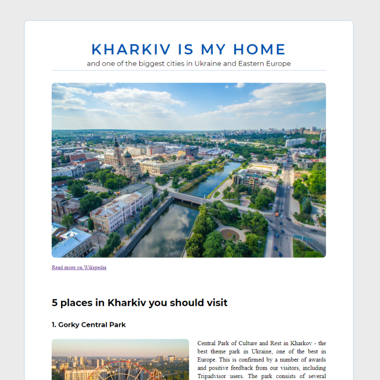 Image of Kharkiv landing-page