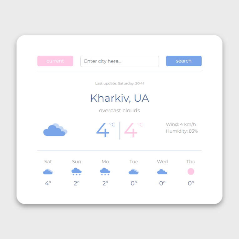 Image of weather-app project